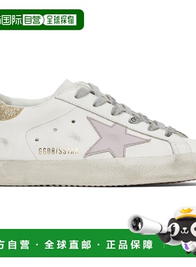 1h可退 潮奢 GOLDEN GOOSE 女士 白色 Super-Star 运动鞋 GWF0010
