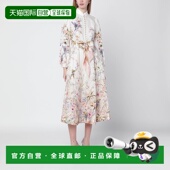 奶油色中长连衣裙 潮奢 9143D Rebellion Aviary ZIMMERMANN 女士
