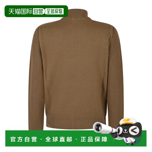 MONCLER 男士针织衫 919B00013M428126E AW2026 棕色羊绒