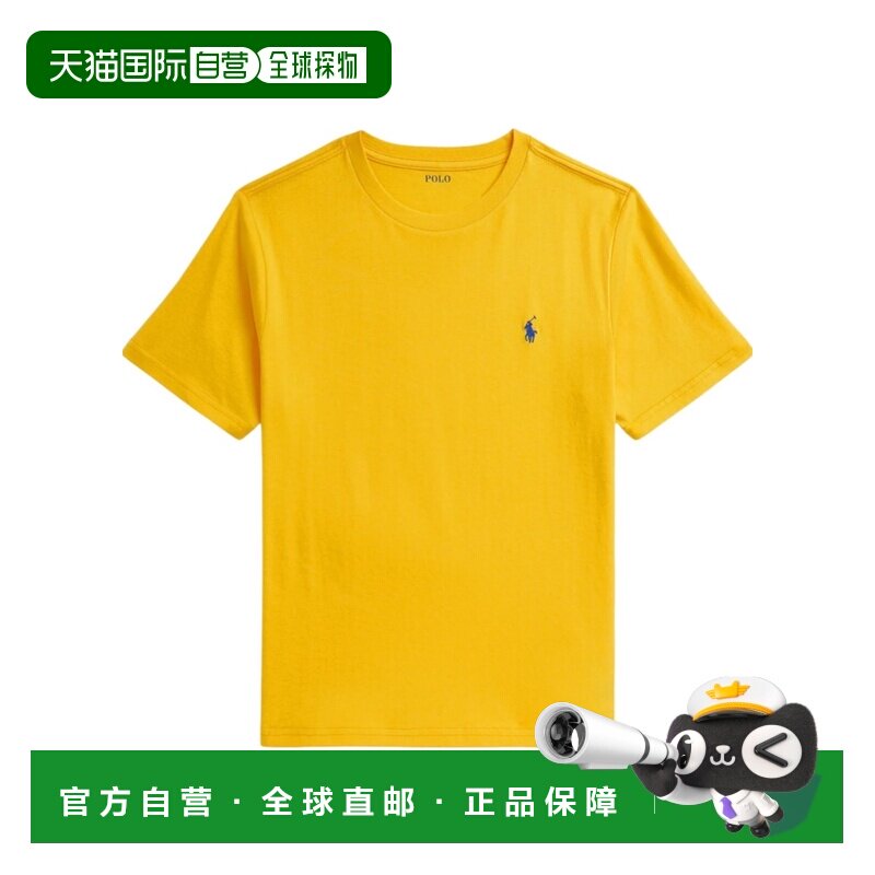 RALPH LAUREN 男童T恤 323832904K504 SS2026 橙色短袖图片