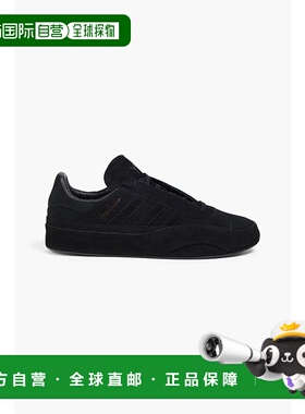 1h可退 潮奢 Y-3 男士 Gazelle 绒面革运动鞋 IE3239BLACKBLACKBL