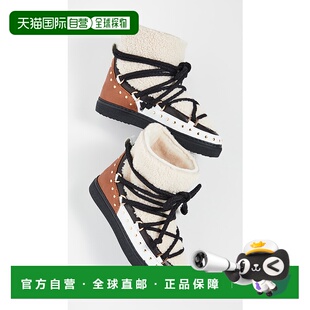 女士 Rock 卷曲运动鞋 1h可退 舒适时尚 Inuikii beige米色 潮奢