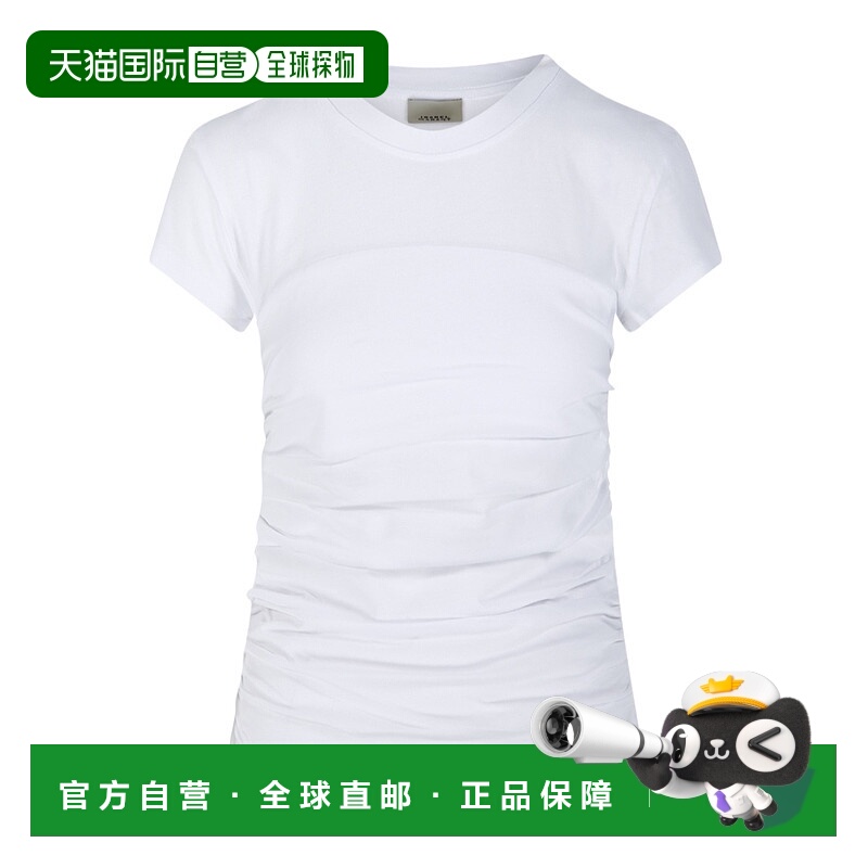 1h可退 ISABEL MARANT ÉTOILE 女士T恤 TS0275FAA1N41I20WH