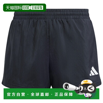 ADIDAS 男童短裤 7013551BLACKWHITE CO 黑色