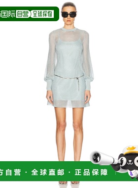 1h可退 潮奢 Tom Ford 汤姆 福特 女士 长袖迷你连衣裙 ACK637YAX