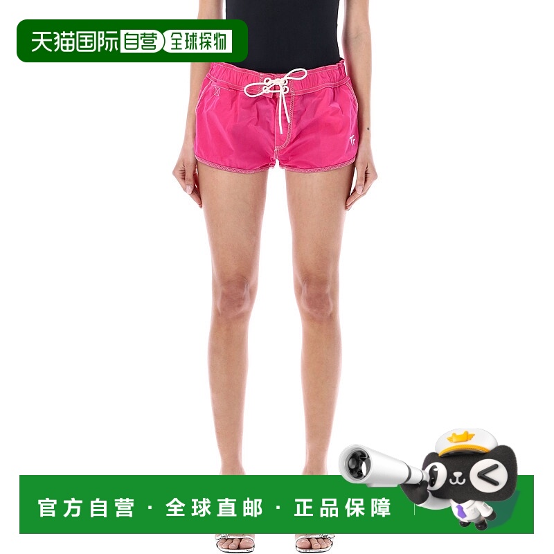 1h可退 TOM FORD 女士休闲裤 SH0045FAX1027DP123 SS2023短裤