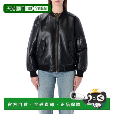 Anine Bing 女士外套 A0110909BLK6 CO 黑色 Leat【付后1h可退】