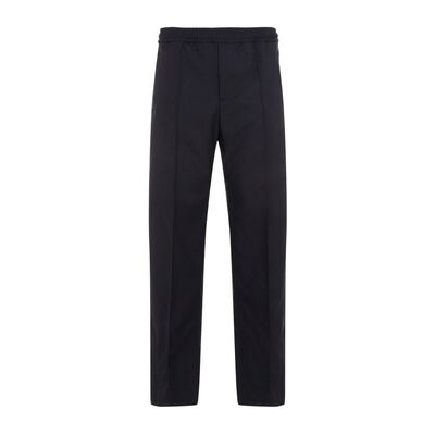 GUCCI 男士休闲裤 791166ZAORH4036 AW2024 黑色 Jacquard motif