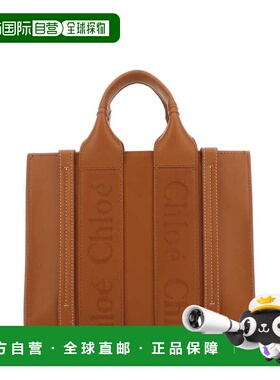 CHLOÉ 女士手提包 CHC23US397I60247 CO 棕色 Brown leather smal