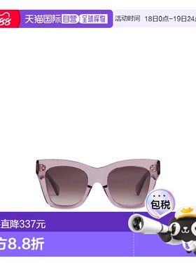 CELINE 女士眼镜 4S004CPLB32TL AW2022 紫色 徽标猫眼框太阳镜