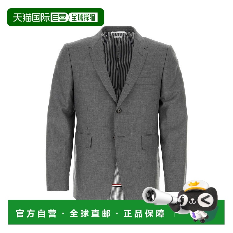 1h可退 THOM BROWNE 男士夹克 MJC001A00626035 SS2025 灰色