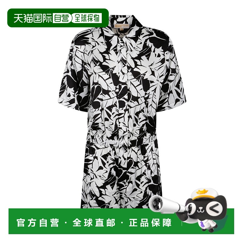 1h可退 MICHAEL KORS 女士连体裤 MS4827FB0N048 SS2024 黑色