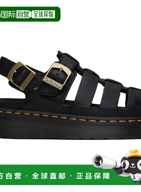 1h可退 潮奢 Dr. Martens 马丁大夫 男士 黑色 Wrenlie Grizzly L