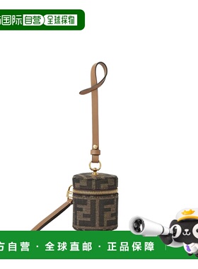 1h可退 FENDI 女士钥匙扣 8M0518A98PF0A6E AW2025 棕色