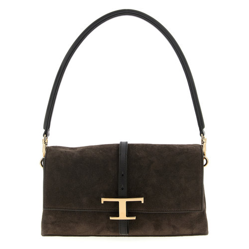 TOD'S 女士单肩包 XBWTSEC9100P3AS808 AW2025 棕色手提包