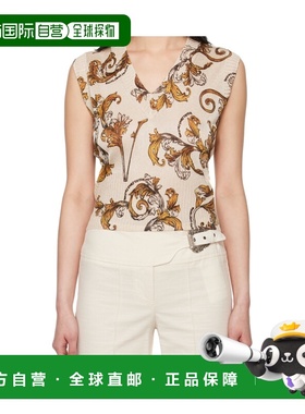 VERSACE JEANS 女士背心吊带 E78HAFM06ECMN45E003WHITE