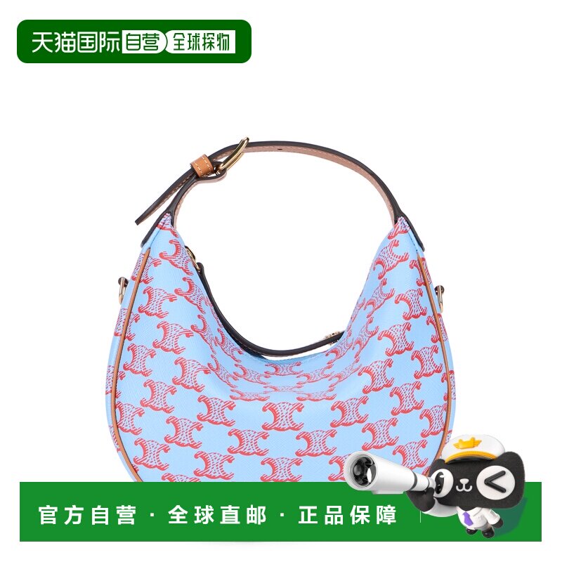CELINE 女士单肩包 120723H85GHU9 AW2026 浅蓝色 Celine Teen Lu图片