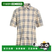 潮奢 舒适时尚 Burberry 男士 1h可退 beige米色 巴宝莉 花纹衬衫