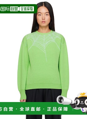 1h可退 潮奢 Stockholm Surfboard Club 女士 绿色提花毛衣 PM2FG