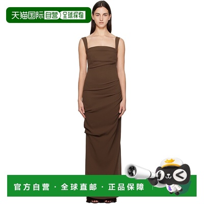 1h可退 潮奢 Paris Georgia 女士 棕色 Raf 连衣裙 RAFD005CHC