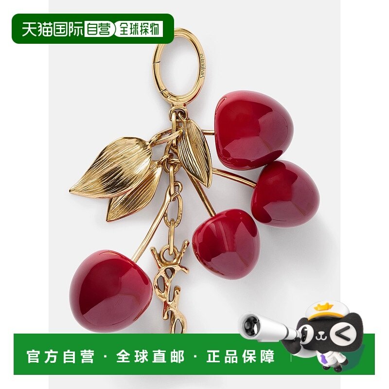 1h可退 潮奢 Saint Laurent 圣罗兰 女士 镀金树脂钥匙扣 861920Y,服饰配件/皮带/帽子/围巾,钥匙扣,淘宝优惠券,粉丝福利购,淘宝优惠卷