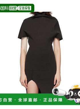 RICK OWENS 女士连衣裙 RP02E4693KST04 AW2025 黑色