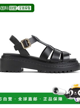 PRADA 女士凉鞋 1X923NF0557V6F0002 SS2025 黑色 FISHERMAN`S LE