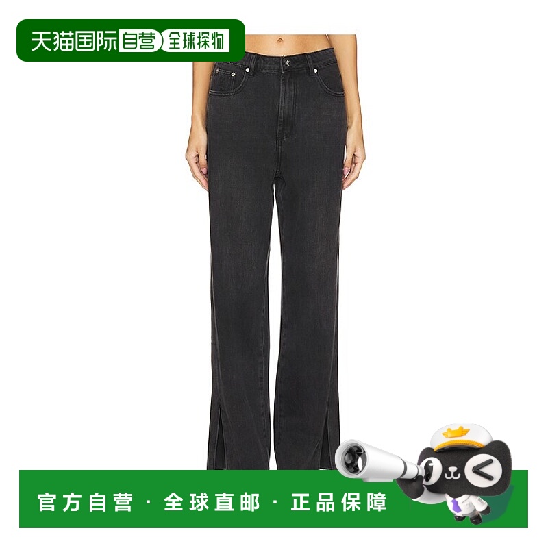 1h可退 潮奢 One Teaspoon 女士 Slung Billie 低腰直筒牛仔裤 26