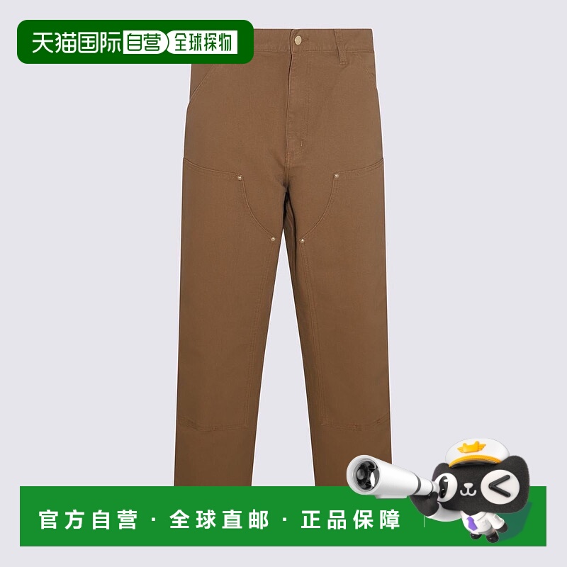 1h可退 CARHARTT WIP 男士休闲裤 I031501HZ02 棕色 Pantalone Do