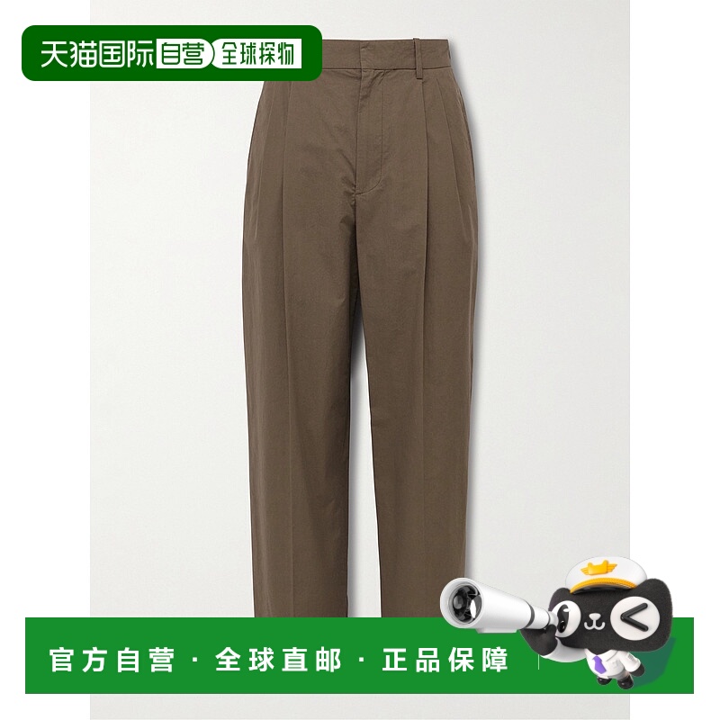 1h可退 潮奢 The Row 男士 Silas长裤 909W2517 brown棕色 舒适时