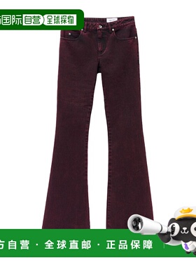 ALEXANDER MCQUEEN 女士牛仔裤喇叭裤 SS2025 813256QMAC06136