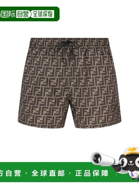 FENDI 男士泳装 FXB077A79FF13IZP26 SS2026 花色 Fendi Underwea
