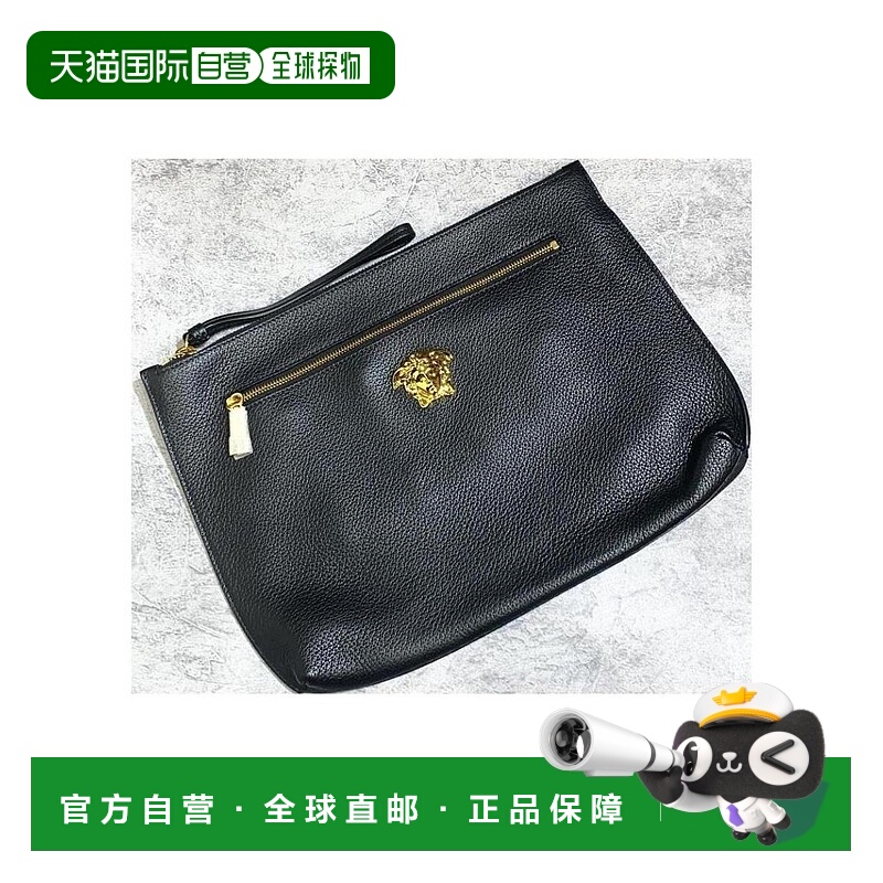 1h可退 VERSACE 男士手拿包 DL26138DG0V2D41OH SS2020 黑色