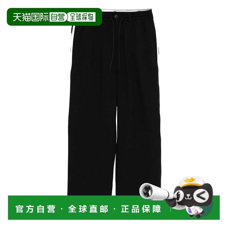 1h可退 ADIDAS & Y3 男士运动裤 JW7353BLACK AW2025 黑色 U WIRE