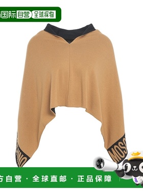 1h可退 MOSCHINO 女士披肩 30667M3348032 AW2025 驼色 Mantella