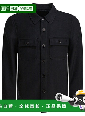 1h可退 TOM FORD 男士夹克 OJS016FMW063LB999 AW2025 黑色