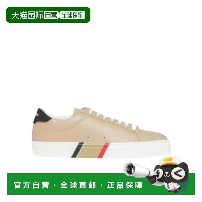 1h可退 BURBERRY 男士运动鞋 80431851 AW2021 花色 系带休闲运动