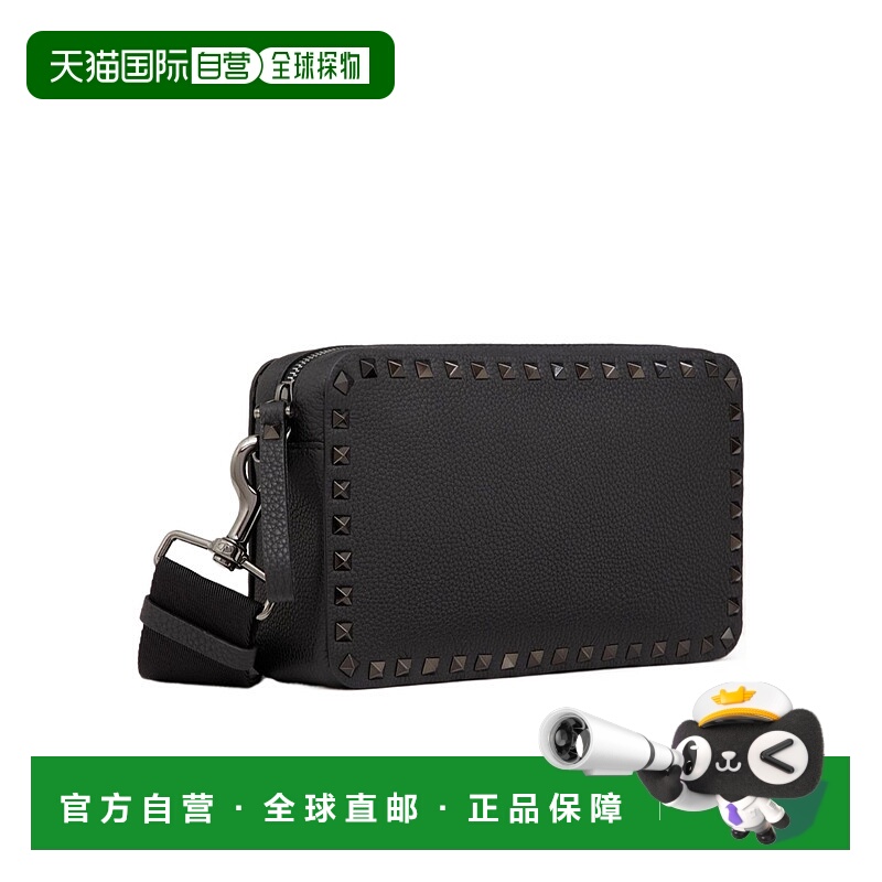 1h可退 VALENTINO 男士斜挎包 3Y2B0704KSP0NO SS2024 黑色