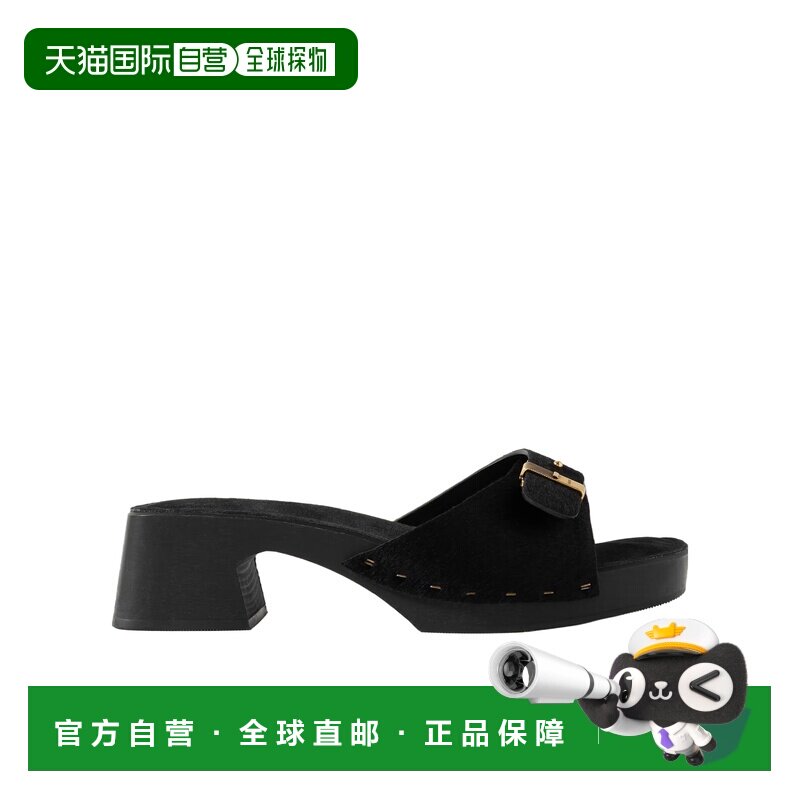 KHAITE 女士凉鞋 F6028760200 AW2025 黑色 Britt 平底凉鞋单鞋图片