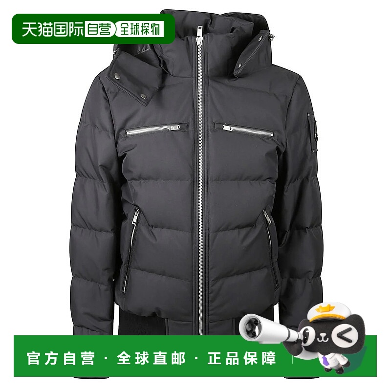 1h可退 MOOSE KNUCKLES 男士夹克 M35MB005N AW2025 黑色 Moose K