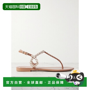 女士 Almost 饰凉鞋 潮奢 ABCF 水晶装 AQUAZZURA PVC 1h可退 Bare