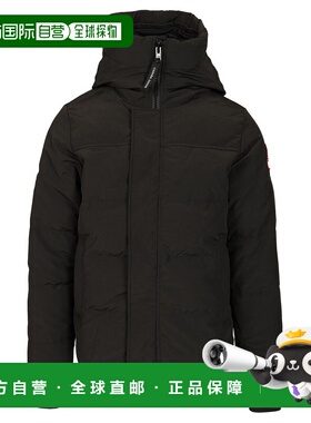 CANADA GOOSE 男士外套 2080M9061 CO 黑色 MacMillan 连帽羽绒服