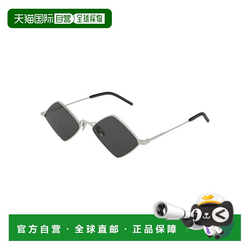 1h可退 SAINT LAURENT 男士太阳镜 SL302LISA001 SS2025 银色