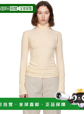 1h可退 潮奢 Baserange 女士 灰白色 Omato 高领衫 TTOMTRI000