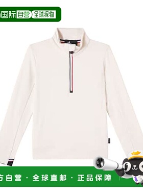 1h可退 潮奢 moncler 男童 ski 拉链上衣童装 white白色 舒适时尚