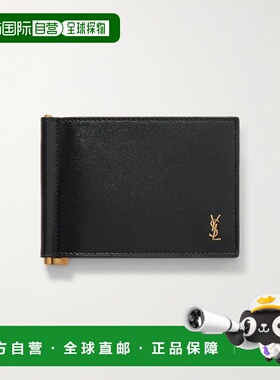 1h可退 潮奢 Saint Laurent 圣罗兰 男士 Billfold Logo精饰皮革