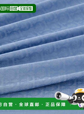 SALVATORE FERRAGAMO 女士围巾 328E14 CO 蓝色 Gancini Silk And