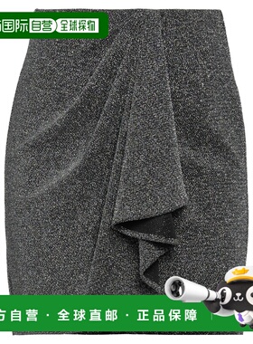 1h可退 潮奢 ISABEL MARANT 女士 迷你半身裙 black黑色 舒适时尚