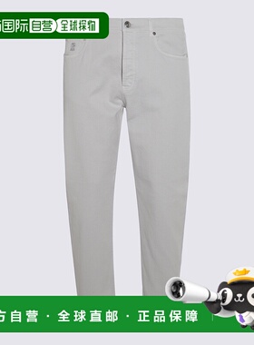 BRUNELLO CUCINELLI 男士休闲裤直筒裤 M277UO1090C7023