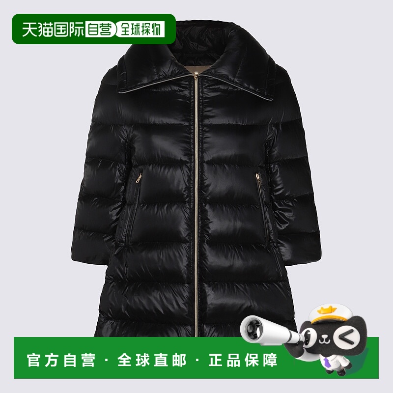 1h可退 HERNO 女士羽绒服 PI0001DIC12017Z9300 CO 黑色 